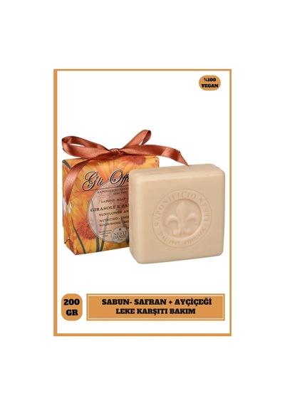 Nesti Dante Sabun Gli Officinali Ayçiçeği ve Safran Vegan Bakım 200 G