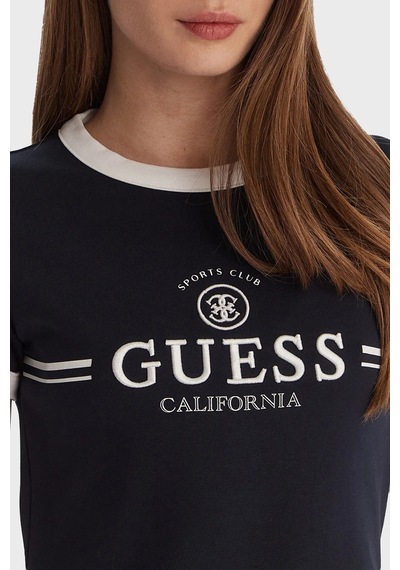 Guess Bayan Elbise V6gk05 K2988 A71w Lacivert Lacivert