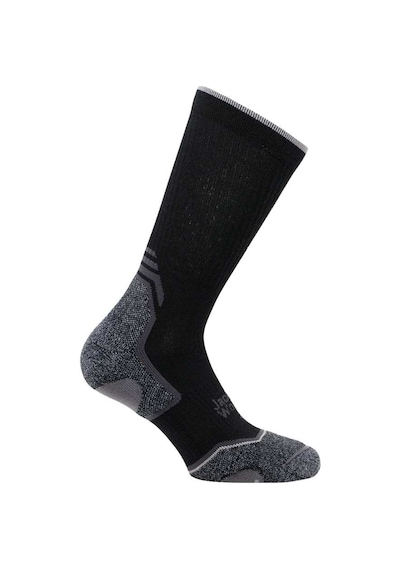 Jack Wolfskın Jack Wolfskin Hike Merino Sock Cl C Unisex Siyah Çorap 6000 Siyah