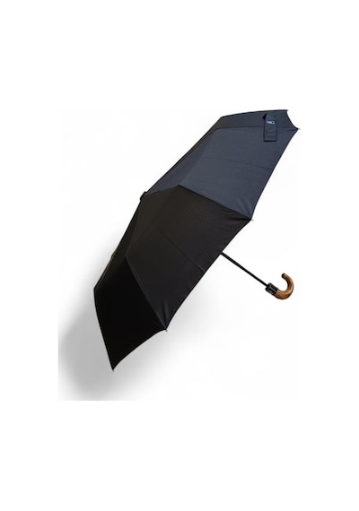 Baginn 10 Telli Full Otomatik Baston Saplı Şemsiye 95 Cm Çap 33 Cm Kapalı Boyut Çanta Boy Çelik Telli Siyah
