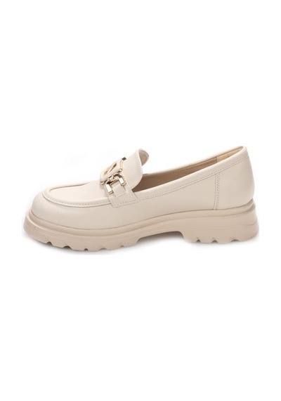 Papuçcity Fncy 03162 Kadın Günlük Loafer Ayakkabı Krem