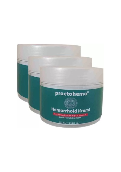 Eurorganic Proctohemo Hemoroidin Kremi 3 Adet