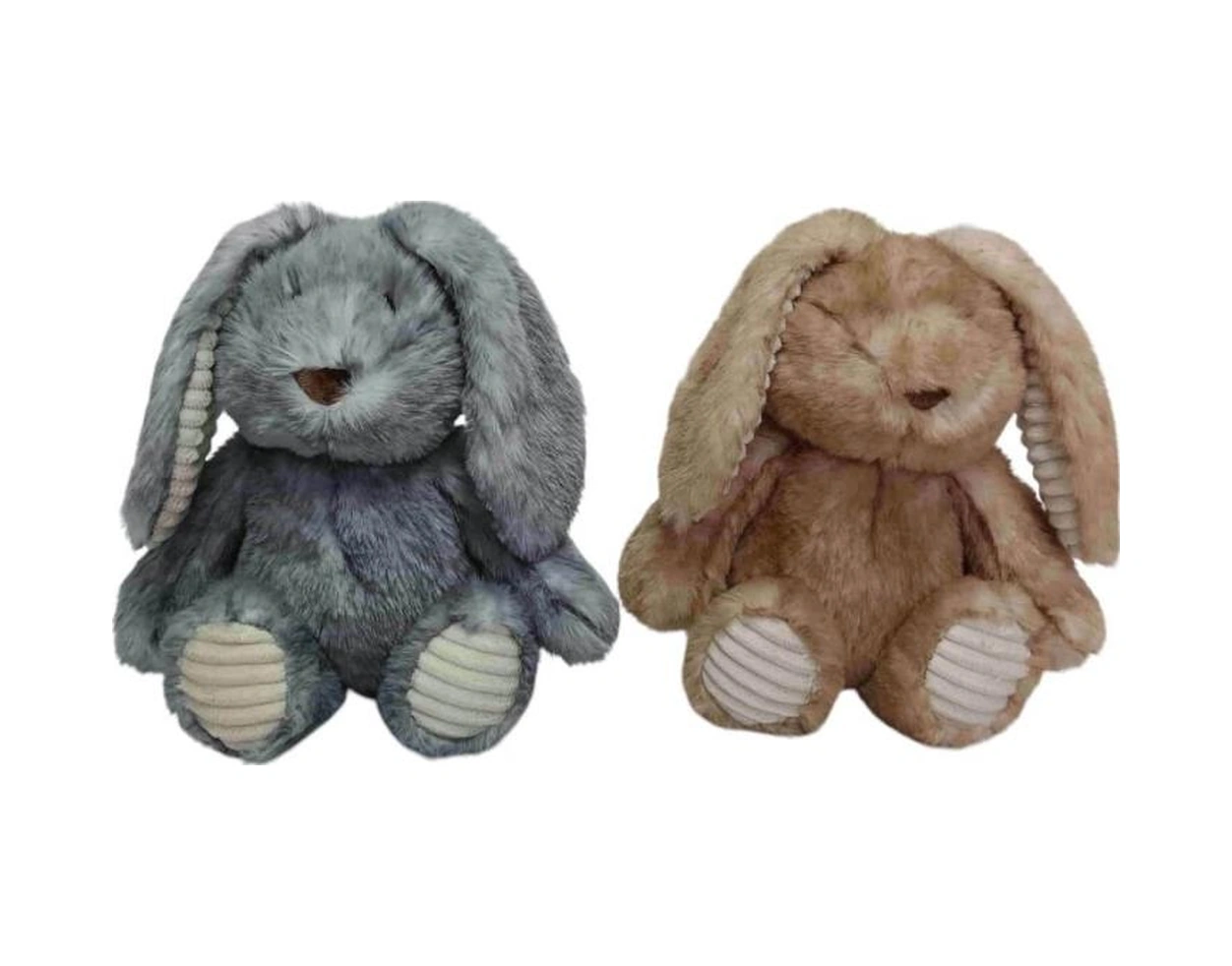 Pb31603-23 Peluş Oturan Tavşan 23 Cm Gri