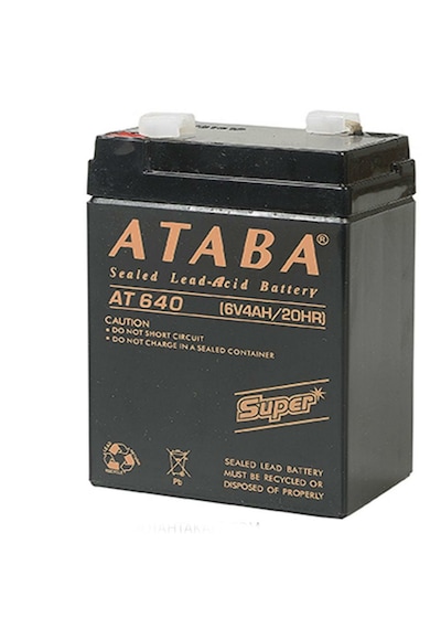 Ataba 6 Volt 4 Amper 70x47x101 Mm-714 Gr Akü