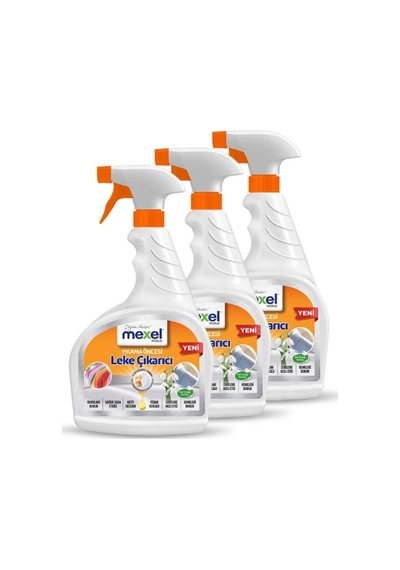 Yıkama Öncesi Oxi Leke Çıkarıcı Sprey Kar Çiçeği Kokulu 750 Ml 3'lü