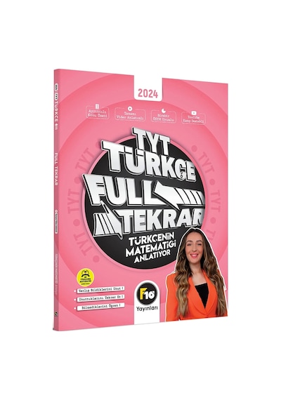 F10 Yayınları Tyt Türkçenin Matematiği Full Tekrar Video Ders Kitabı