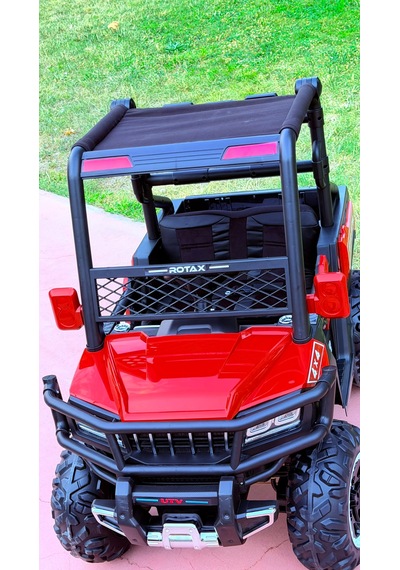 Utv X Alpha 24 Volt 4 Çekerli 800 Watt Akülü Araba Eva Teker Kırmızı