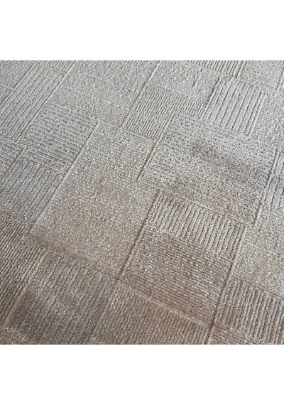 Hoom Rugs İpek 1134 Vizon Yün Tuşeli Akrilik Pamuk Taban Halı Vizon