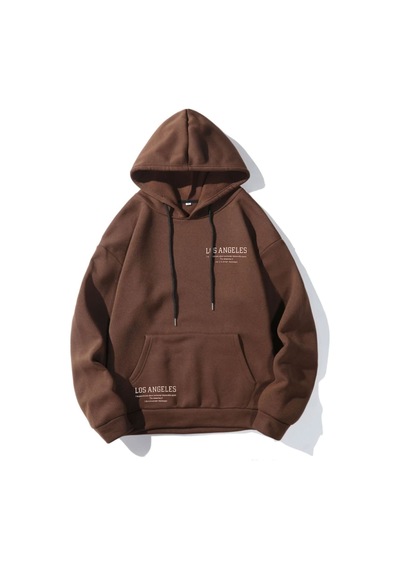 Altamira Kadın Los Angeles Yazı Detay Baskılı Kapüşonlu Sweatshirt 001