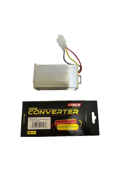 Carub E Bike 45v70 Düşürücü 48/72 Konjektör 12v 10ah