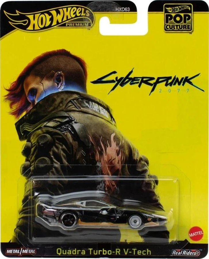 Hot Wheels Pop Culture Quadra Turbo-r V-tech Jbl57