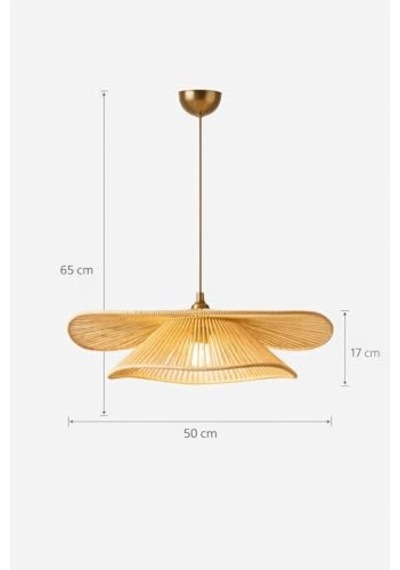 Tekli Sarkıt Avize Modern Metal Tavan Aydınlatma, E27 Duy, Ayarlanabilir Yükseklik 51 60 Cm, 50 54 Cm Duvela H Çok Renkli