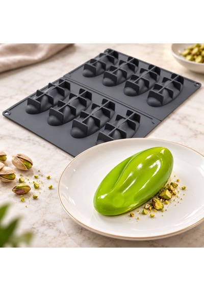 Fida Antep Fıstığı Silikon Pasta Kalıbı Gri