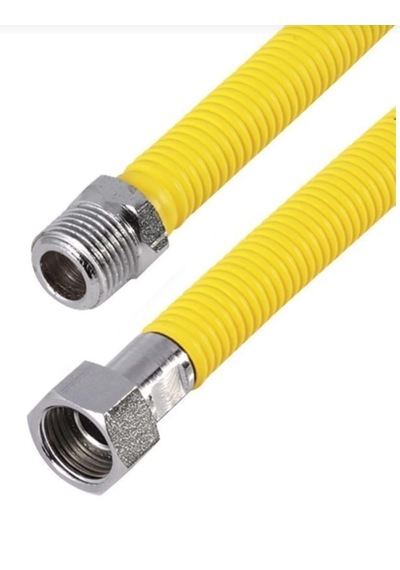 Kombi Doğalgaz Bağlantı Hortumu 60 Cm - 3/4 Kombi Fleksi 60cm