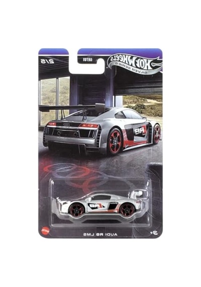 Hot Wheels Silver Series 1:64 Tekli Araba - Audi R8 Lms Modeli