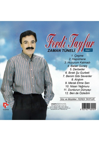 Ferdi Tayfur - Zaman Tüneli Arşiv 1 Cd