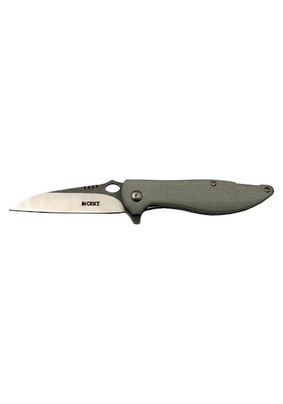 Crkt Lotus 1265 Gri Kamp / Outdoor Çakı 18cm - Yarı Otomatik, Kemerlikli