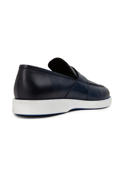 Deery Hakiki Deri Mavi Erkek Loafer Ayakkabı - 01960mmvıc01 Mavi