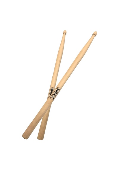 Midex Maple-100-5a Ahşap Akça Ağaç Bateri Baget Davul Bageti 5a Drumsticks 1 Çift