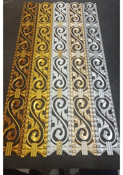 Saray Tavan Kahve 10 cm Alın Bandı-Bordür 10*100 cm