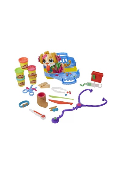 Play-doh Veteriner Seti F3639 Mavi