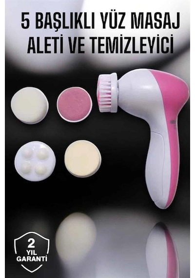5 - 150 - Fonksiyonlu Kablosuz Yüz Temizleme Cihazı İle Derinlemesine - Csmo-tex - Cilt Bakımı
