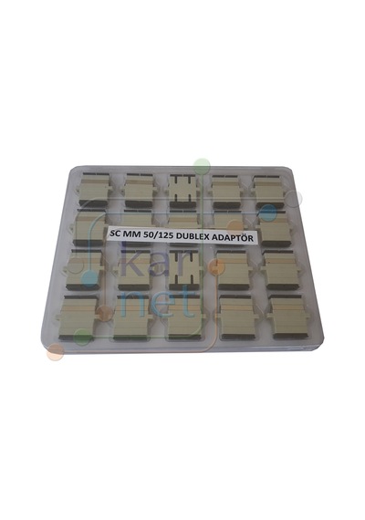 Sc Mm 50/125 Apc Dublex Adaptör