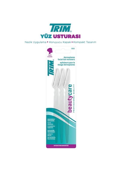 Trim 3'lü Dermaplane Yüz Usturası 30-12B