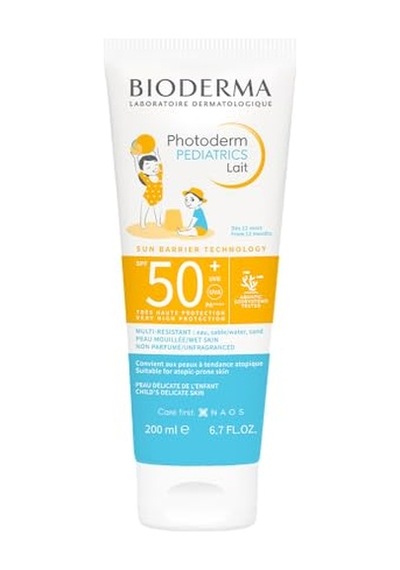 Bioderma Photoderm Pediatrics Lait Spf50+ Bebek, Çocuk Çok Yüksek Korumalı Süt Formda Güneş Kremi 200 Ml