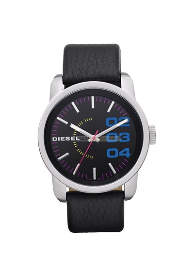 Diesel Dz1514 Uyumlu Siyah Deri Saat Kordonu