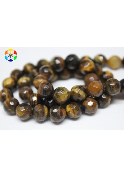 Kaplangözü Taşı Faset Kesim 8Mm/10 Adet