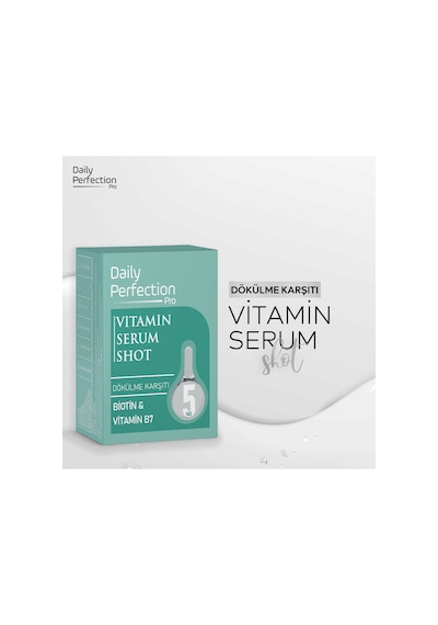 Daily Perfection Pro Vitamin Shot No:5 Dökülme Karşıtı Serum 2 x 6 ML