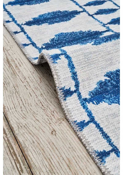 Kaşmir Halı Dekoratif Art Trend Santroni Çift Taraflı 160X230 CM Salon Mutfak Halısı Yolluk Kilim