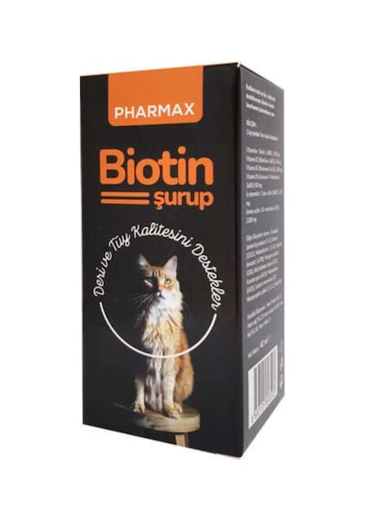 Biotin Tüy Ve Cilt Sağlığı Kedi Vitamini Şurup