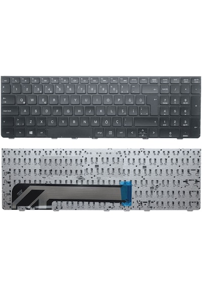 HP Uyumlu Probook 4530S A1D17Ea Çerçeveli Klavye K-H38