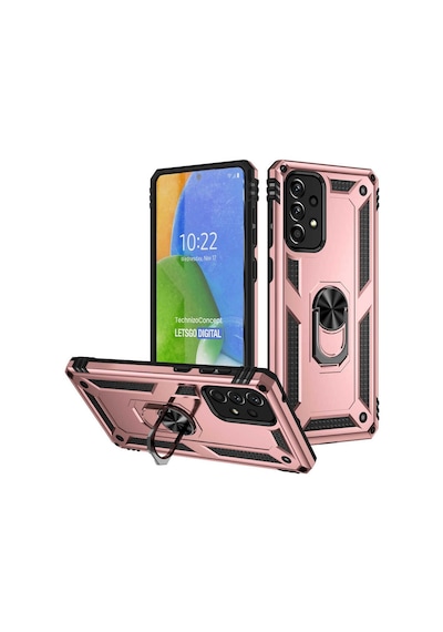 Zore Galaxy Uyumlu A73 Kılıf Msra Vega Kapak - Rose Gold Rose Gold