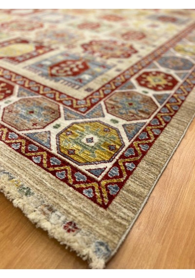 İran Saray 200 X 300 Bambu Yün Halı Çok Renkli