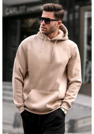 Madmext Madmext Bej Erkek Sweatshirt 5339-bej Bej