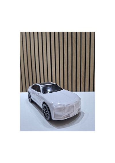 Beyaz Bmw Arabalı Müzik Kutusu Speaker Fm Radyo Usb Tf X-703 Diğer