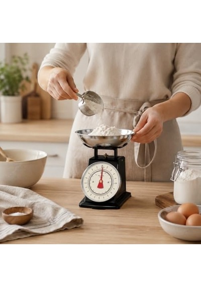 Vintage Mekanik Mutfak Terazisi 2 Kg Kapasiteli, Paslanmaz Metal Hazneli Ölçü Tartısı, Un Şeker Baharat Meyve Sebze Tartma Terazisi Gümüş Siyah Açık Bej Vintage Mekanik Mutfak Terazisi 2 Kg Kapasiteli, Paslanmaz Metal Hazneli Ölçü Tartısı, Un Şeker Baharat Meyve Sebze Tartma Terazisi Gümüş Siyah Açık Bej