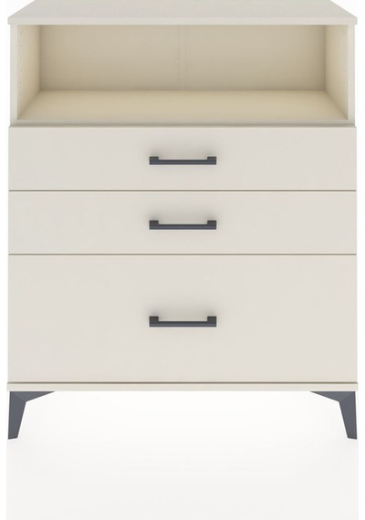 Arges Şifonyer Tek Raflı 3 Çekmeceli 88x30x106 Aytaşı-aytaşı Aytaşı