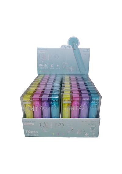 Bafix Fosforlu Kalem Chosch 4 Renk Cs-h940 Çok Renkli