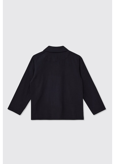Panço Erkek Çocuk Siyah Düğmeli Ceket 2611BK22010