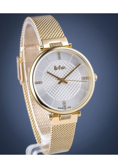 Lee Cooper Lc-20627-g01çelik Hasır Kordon Gold Renk Kadın Kol Saati