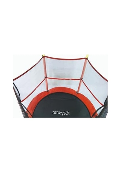 Kırmızı Renkli Çocuk Trambolini, Fileli Ve Korumalı 152 Cm