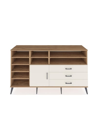 Kronos Konsol 8 Raflı 3 Çekmeceli Tek Kapaklı 176x59x99 Çam-ayta Çam-aytaşı