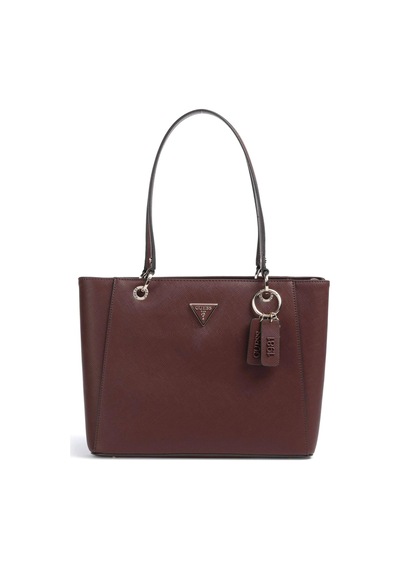 Guess Noelle Saffiano Shopper Kadın Omuz Çantası Hwzg9672250 Burgundy
