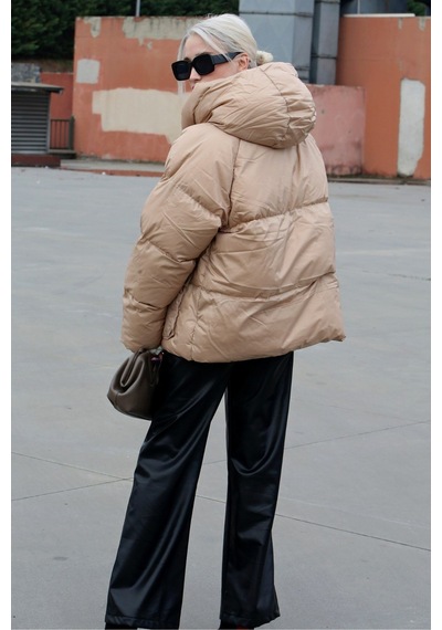 Madmext Bej Oversize Cepli Mont Mg1358-bej Bej