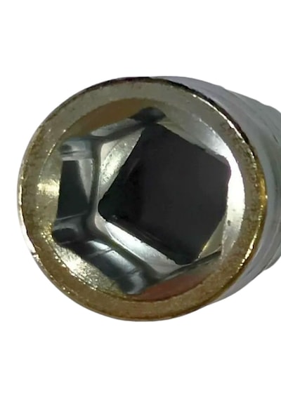 Teleskopik Bijon Anahtarının Sadece Lokması 17-19mm,kolsuz 1/2"
