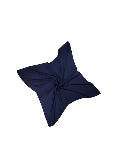 Mim Eşarp Mısırlı Eşarpları Aerobin Jazz Caz Eşarp 110x110 Cm Lacivert